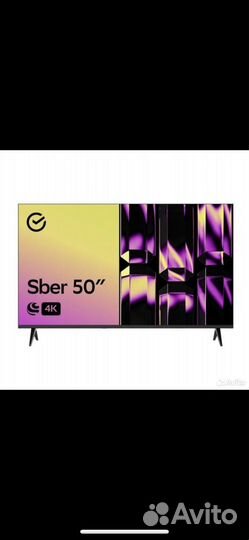 Новый Телевизор сбер SMART диагональ 50'' 4К