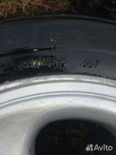 Литые диски r14 с зимней резиной