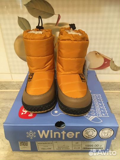 Зимние сапожки