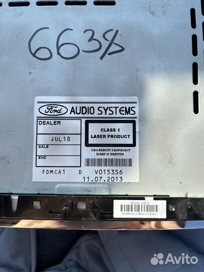 Магнитола на ford mondeo 4