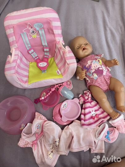 Кукла Беби бон с одеждой и аксессуарами оригинал