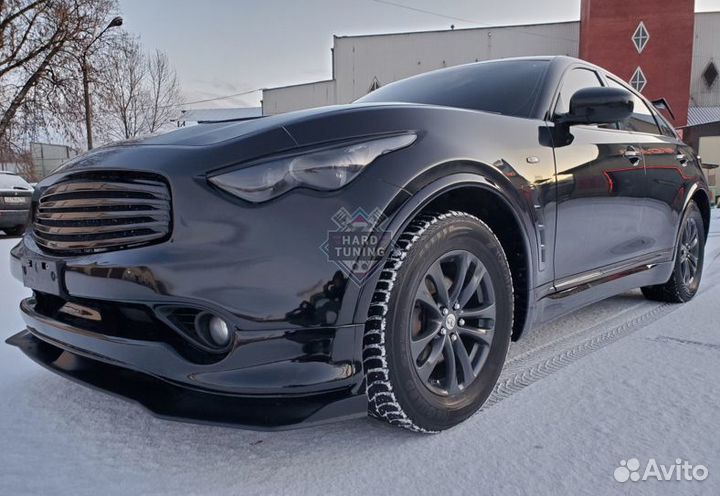 Сплиттер под губу Nismo Infiniti FX30D/FX35/FX37