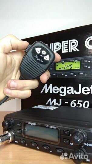 Megajet MJ-650 автомобильная рация