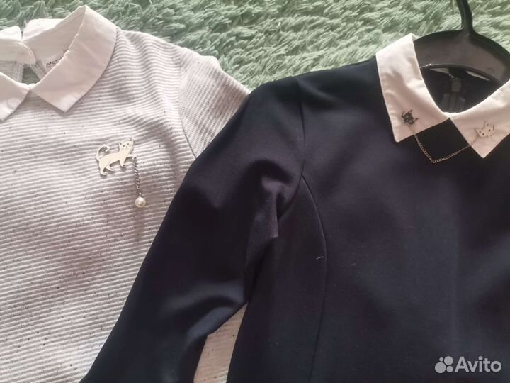 Школьная форма платье, кофта