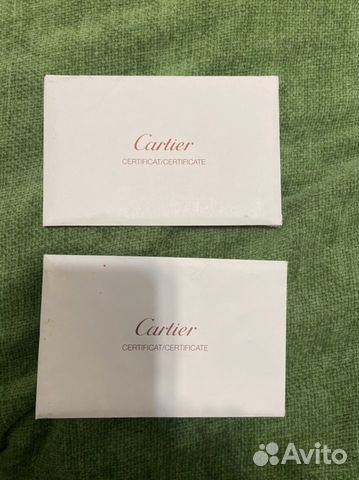 Cartier конверты объявление продам
