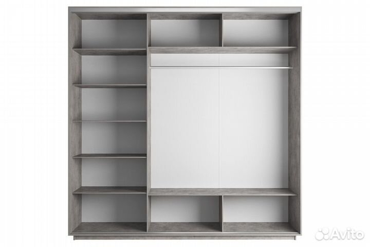 Шкаф-купе 3-дверный Slide 180х240х60