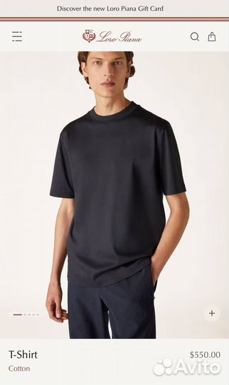 Футболка мужская Loro Piana