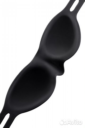 Маска силиконовая черная