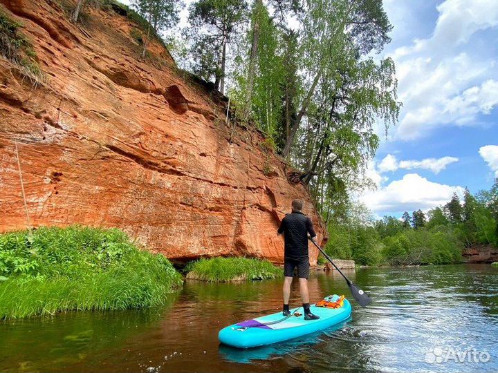 Прогулка на сапах по реке Оредеж