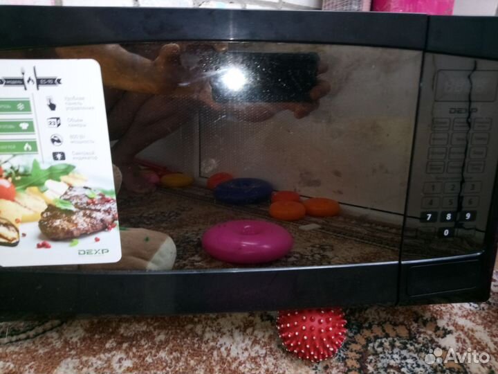 Свч микроволновая печь на запчасти