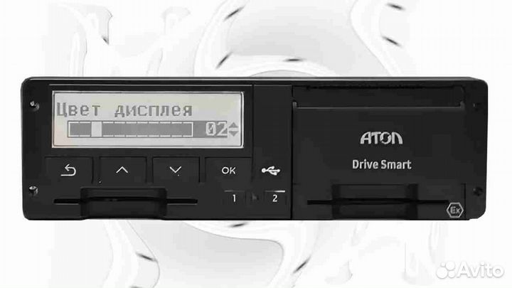 Тахограф Atol drive SMART с скзи (под гарантию)