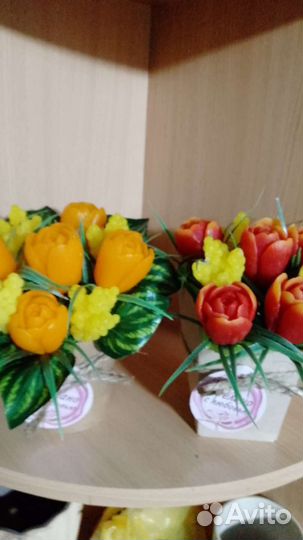 Мыльные букеты