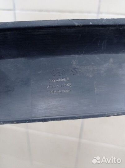 Молдинг двери передней правый