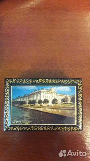 Деревянная шкатулка Санкт-Петербург