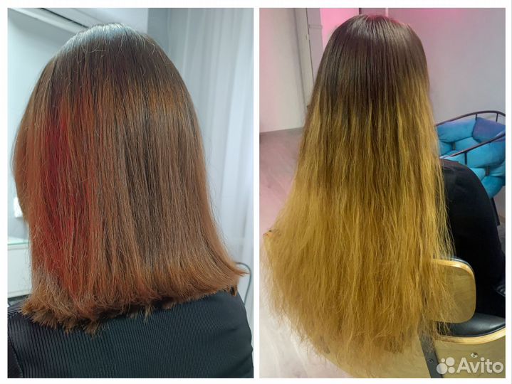 Наращивание волос