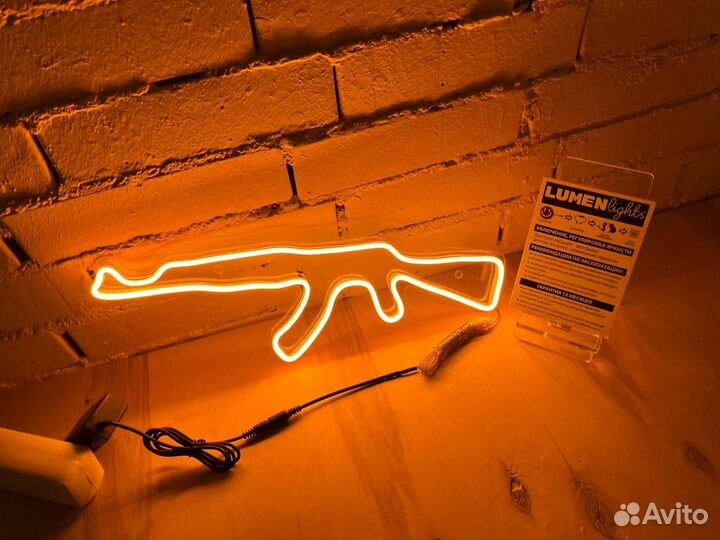 Вывески из неона