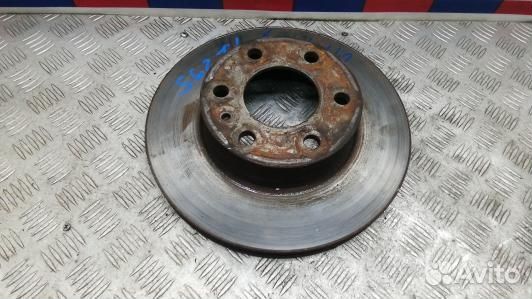 Диск тормозной передний iveco daily 4 (29S-40S) (U