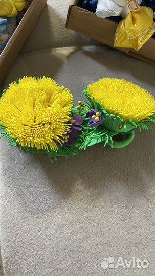 Резинки для волос ручной работы