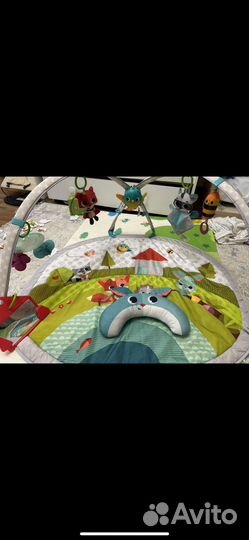 Развивающий коврик tiny love солнечная полянка