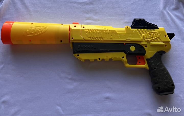 Бластер nerf fortnite