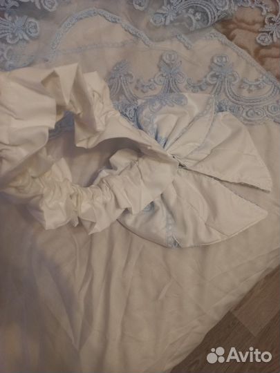 Уголок на выписку шикарный и бант