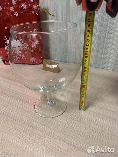 Ваза бокал 3,5 литров