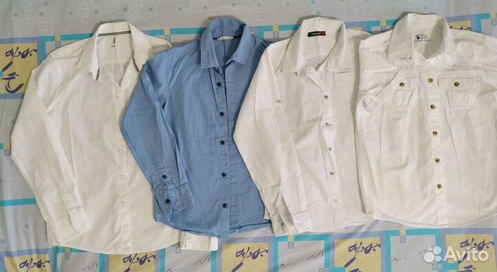 Рубашки на мальчика 140 р Gee Jay и Fun Day