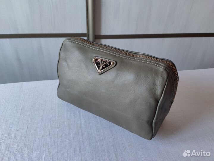 Косметичка из натур. кожи Рrаdа