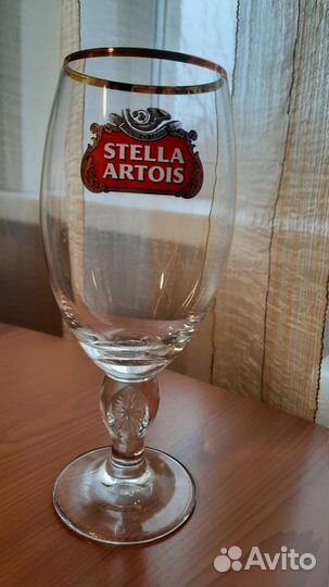 Новые пивные бокалы Стелла Артуа,пепельница и др