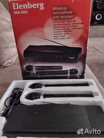 Комплект микрофонов для караоке