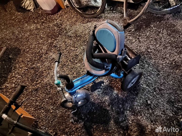 Детский велосипед с ручкой бу