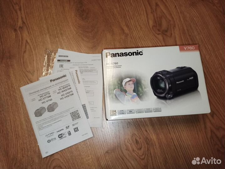 Panasonic hc v760