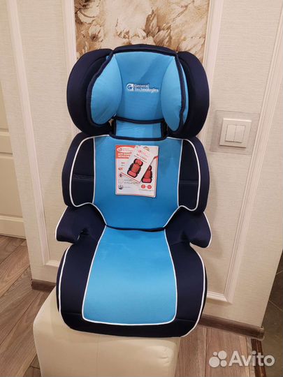 Новое автокресло бустер 3-12 лет