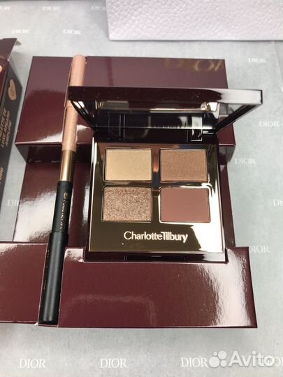 Charlotte tilbury тени в наборе