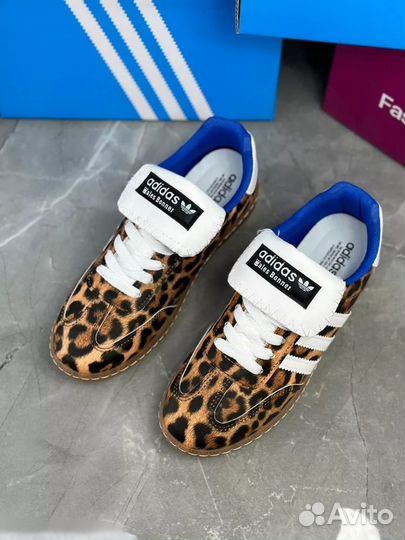 Кроссовки Adidas Wales Bonner Leopard новые