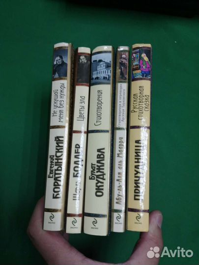 Золотая серия поэзии 5шт