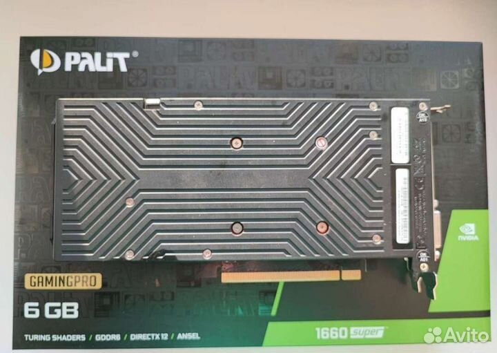 Видеокарта gtx 1660 super 6gb