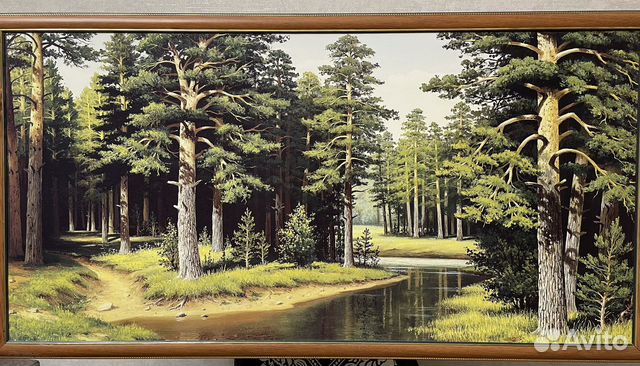 Картина-печать «Лесная опушка»