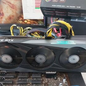 Видеокарта Gigabyte Gaming RTX 3060 Ti 8Gb Samsung