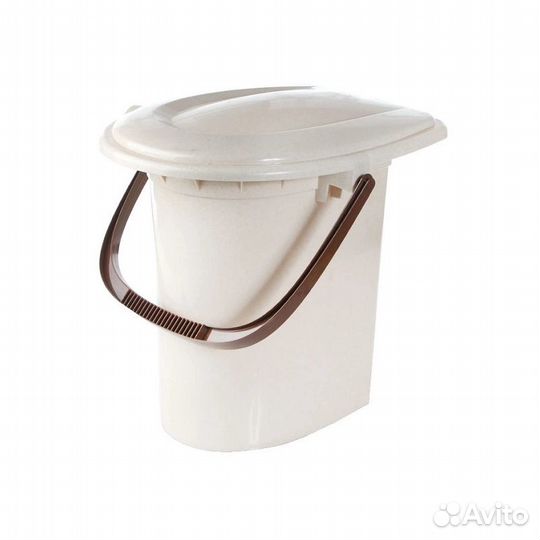 Ведро-туалет 16,0 л Белый