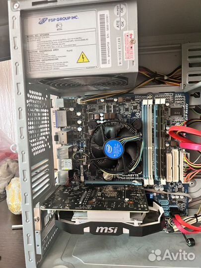 Компьютер i5 750\ 8 \ gtx 1050 \ ssd120 \ hdd500