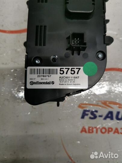 Блок управления климат-контролем Opel Mokka 1.6