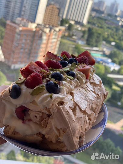 Меренговый рулет