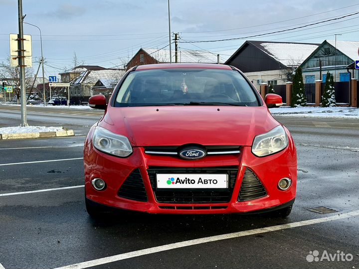 Ford Focus 1.6 МТ, 2012, 204 500 км