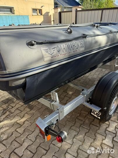 Лодка пвх бу флагман 350 dk