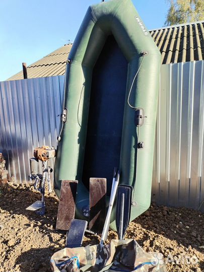 Надувная лодка пвх бу