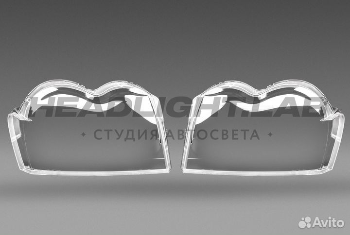 Стекло фары Jeep Grand Cherokee WK (2004-2007) дор