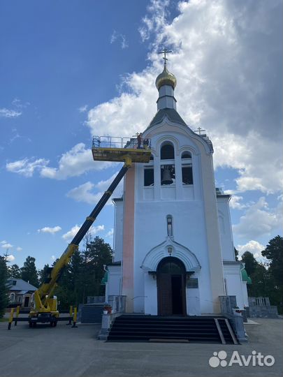 Аренда и услуги телескопической автовышки, 200 кг, 15 м