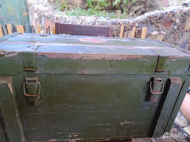 Ящик деревянный военный