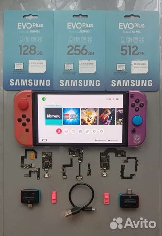 Аксессуары Nintendo switch Oled, Lite, 1/2 rev